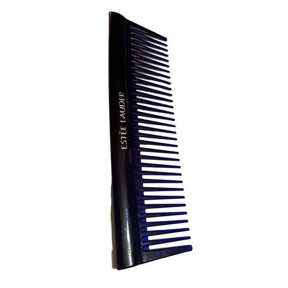 Vtg Estée Lauder 8" Folding Standing Cosmetic Mirror & 6" Hair Comb Set - Picture 7 of 9